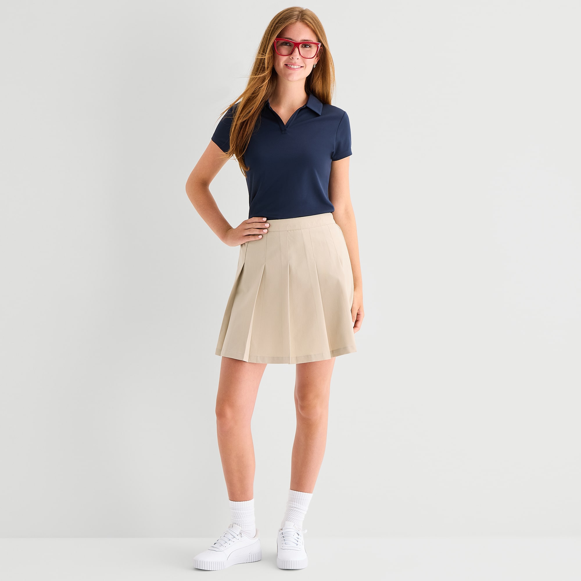 IZOD Womens Juniors Scooter Skirt