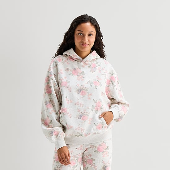 Arizona Womens Juniors Long Sleeve Hoodie