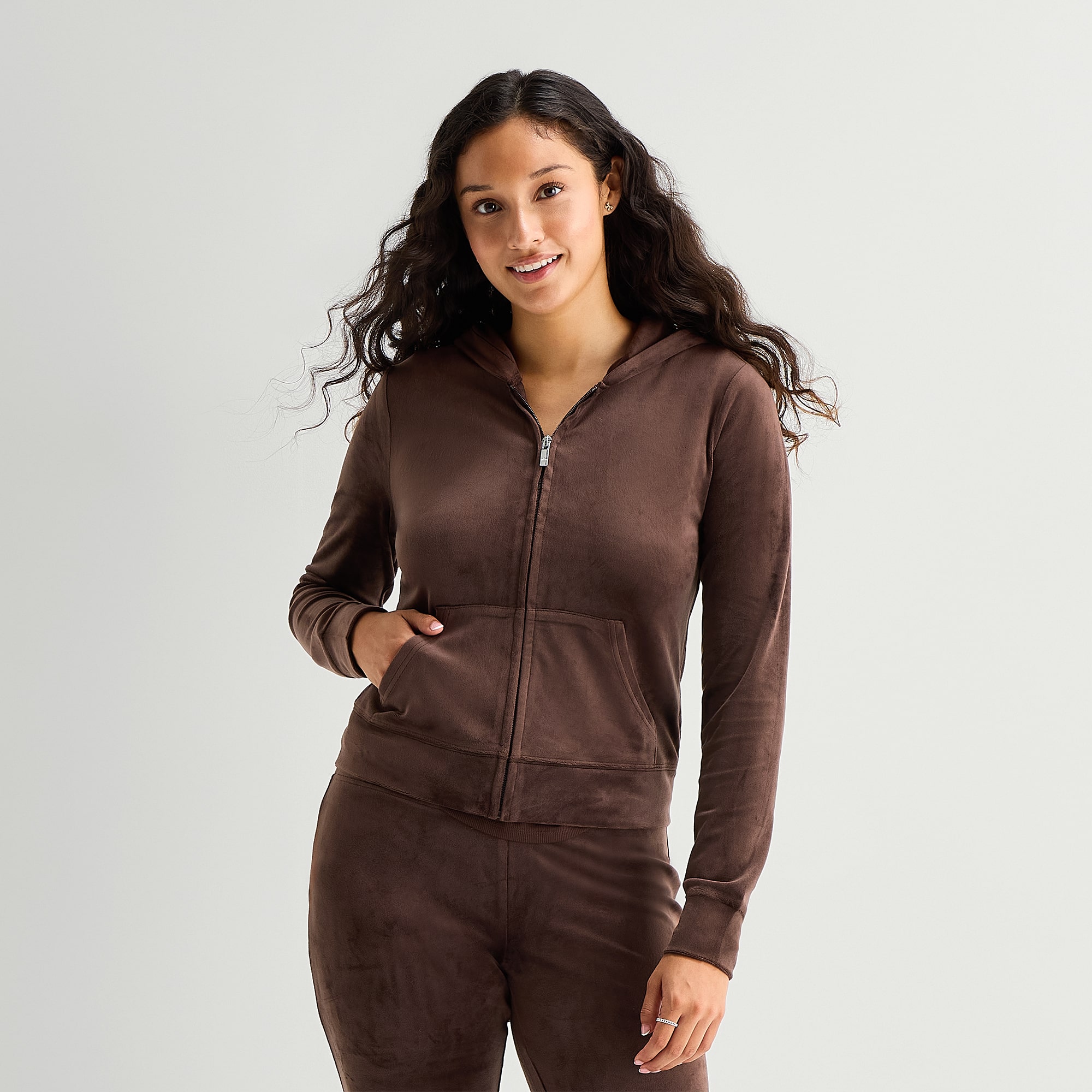 Juicy By Couture Womens Juniors Lightweight Track Jacket