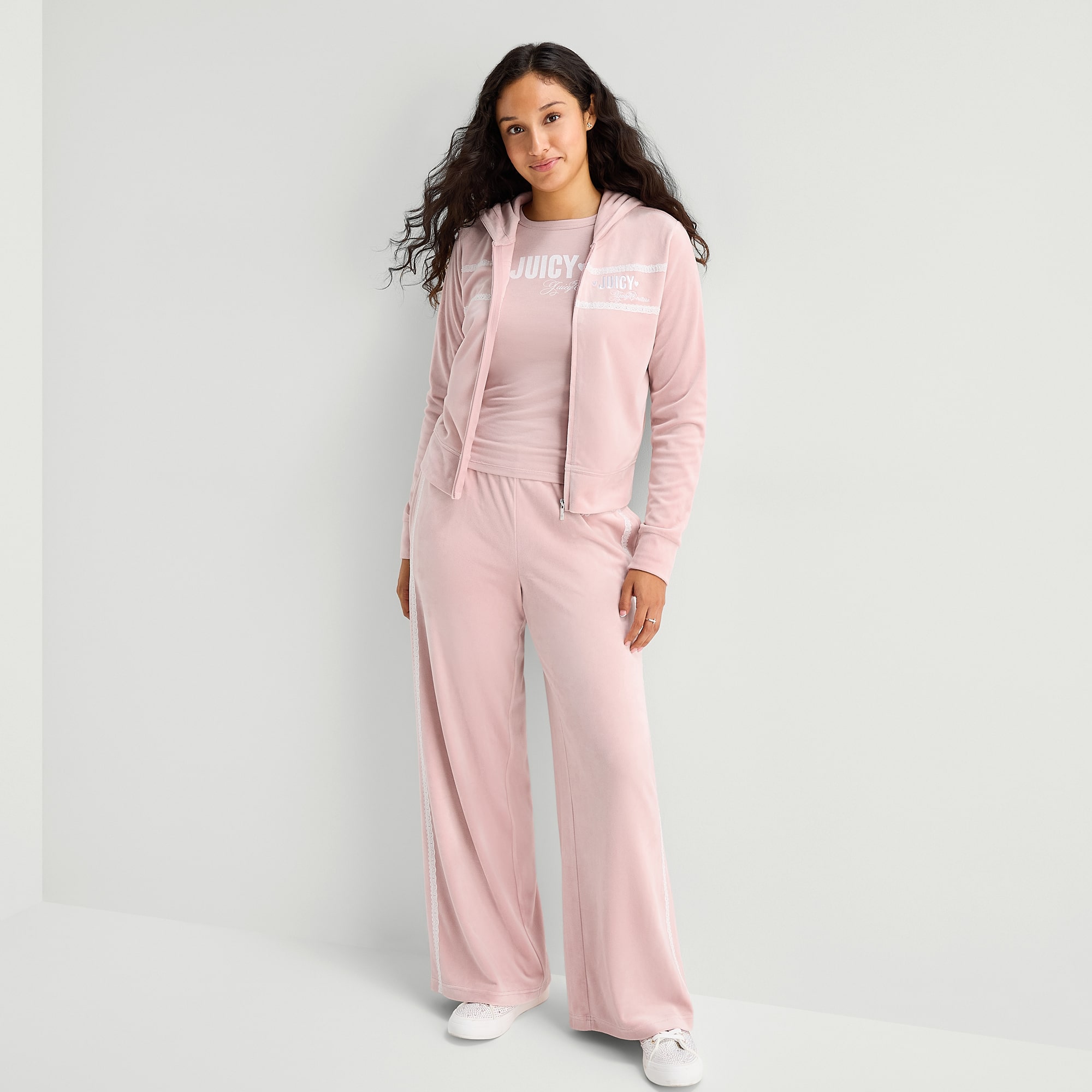 Juicy By Couture Womens Juniors Lightweight Track Jacket