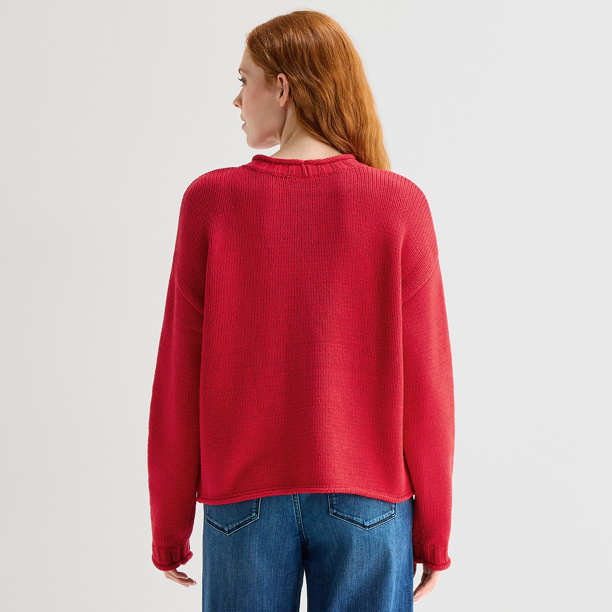 St. John's Bay Womens Turtleneck Long Sleeve Pullover Sweater