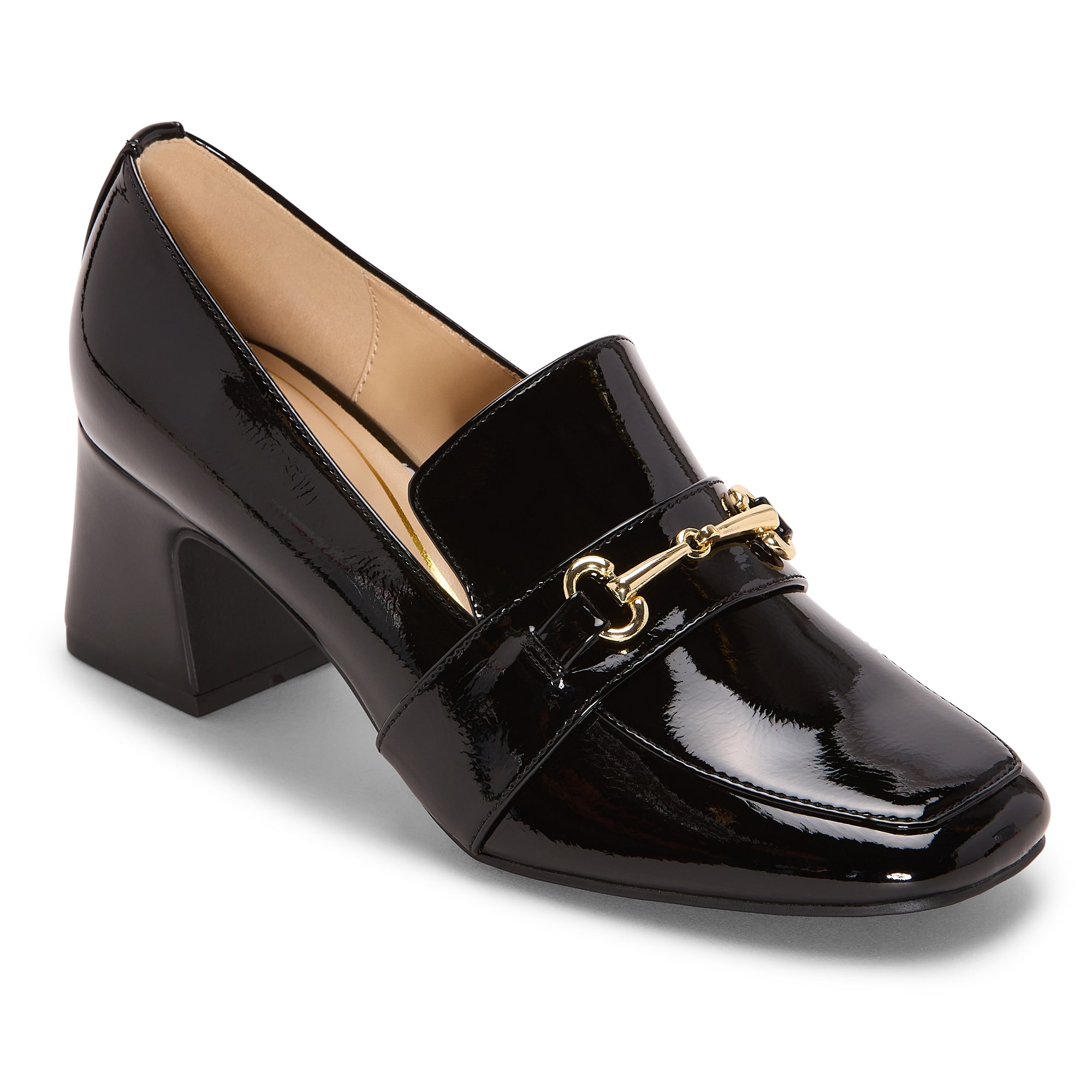 Liz Claiborne Midland Womens Square Closed Toe Loafers