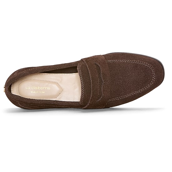 Liz Claiborne Inca Womens Suede Loafers