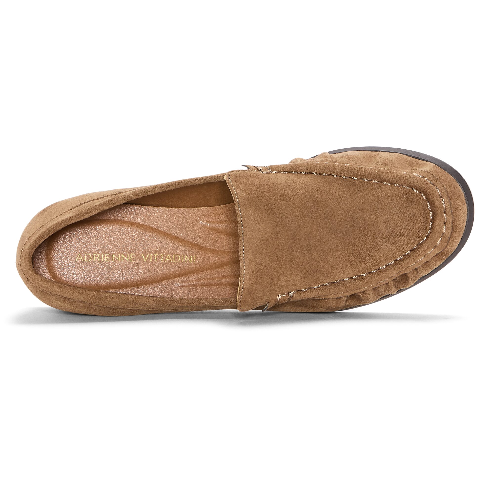 Adrienne Vittadini Av Vaze Womens Moc Closed Toe Loafers