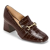 Liz Claiborne Midland Womens Square Closed Toe Loafers