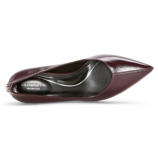 Liz Claiborne Andrita Womens Pointed Closed Toe Cone Heel Pumps