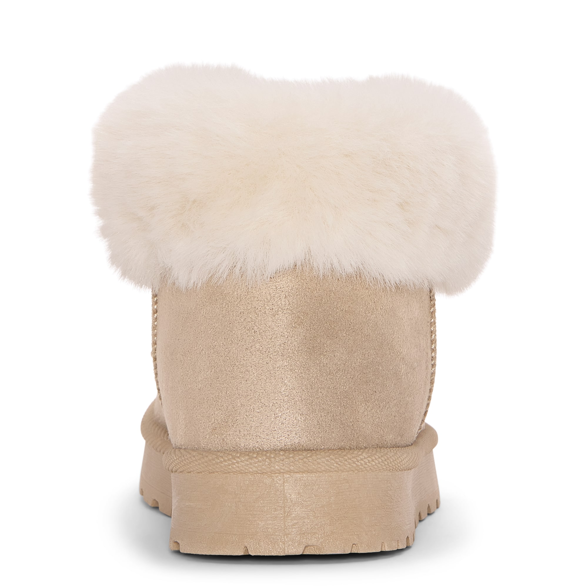 Pop Womens Montclair Faux Fur Lined Flat Heel Winter Boots