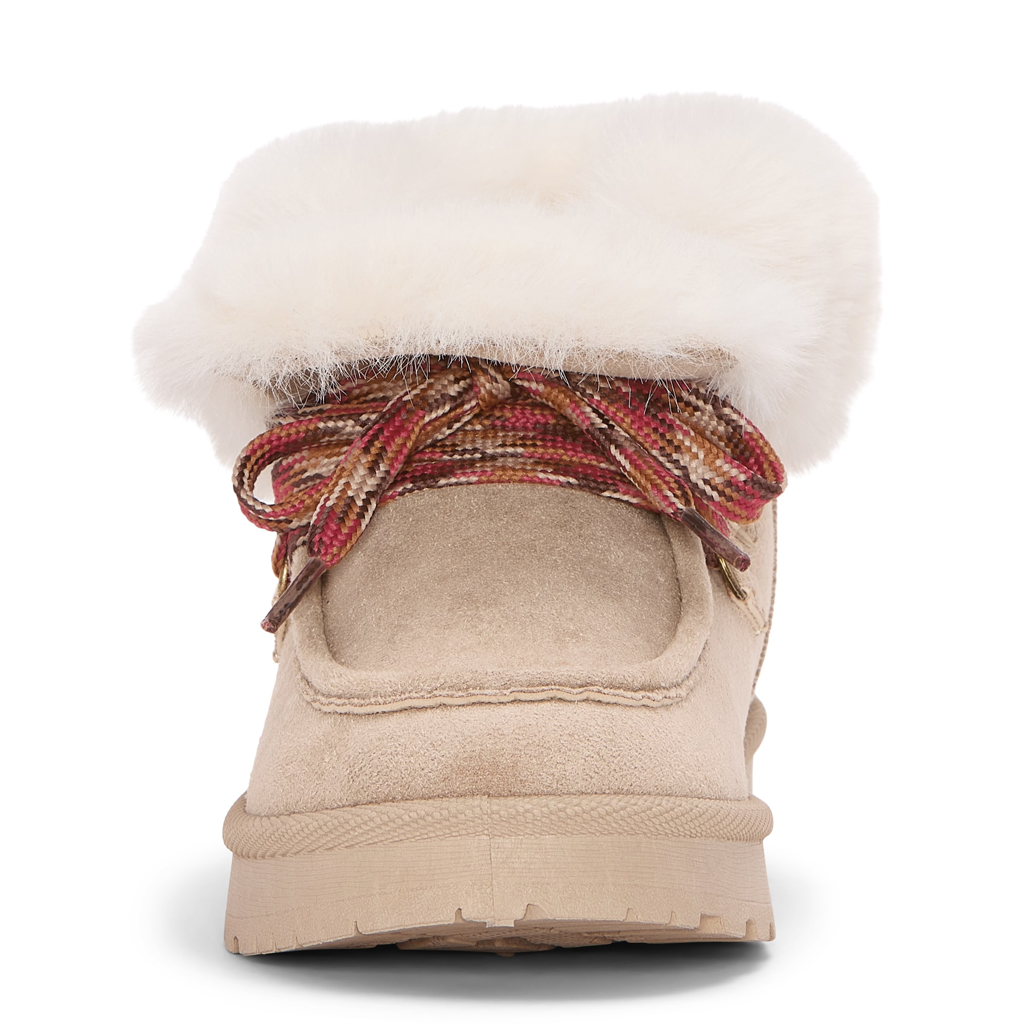 Pop Womens Montclair Faux Fur Lined Flat Heel Winter Boots