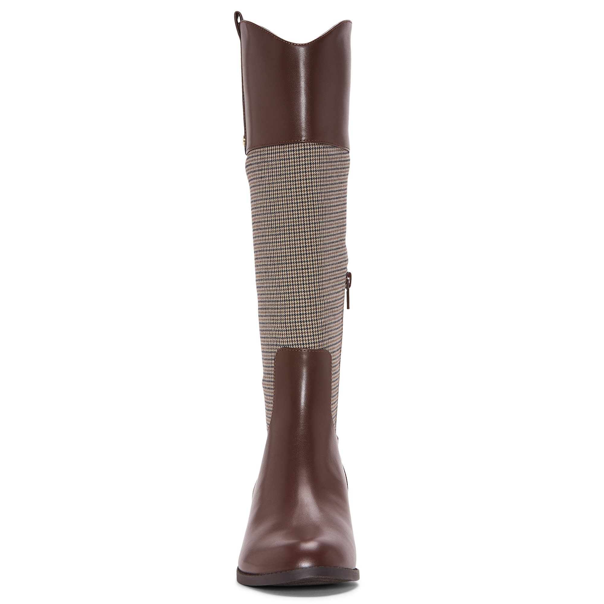 Liz Claiborne Womens Tealing Stacked Heel Riding Boots