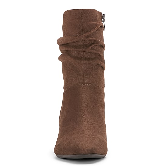 Unisa Womens Hinto Sculptural Heel Slouch Boots