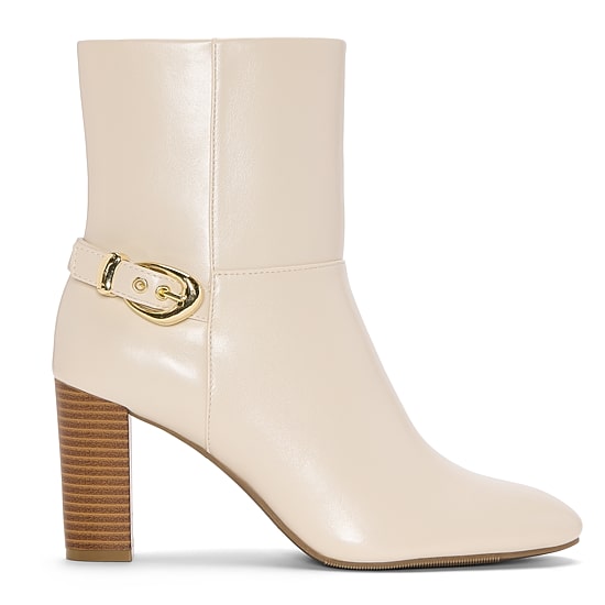 Liz Claiborne Womens Newton Block Heel Booties