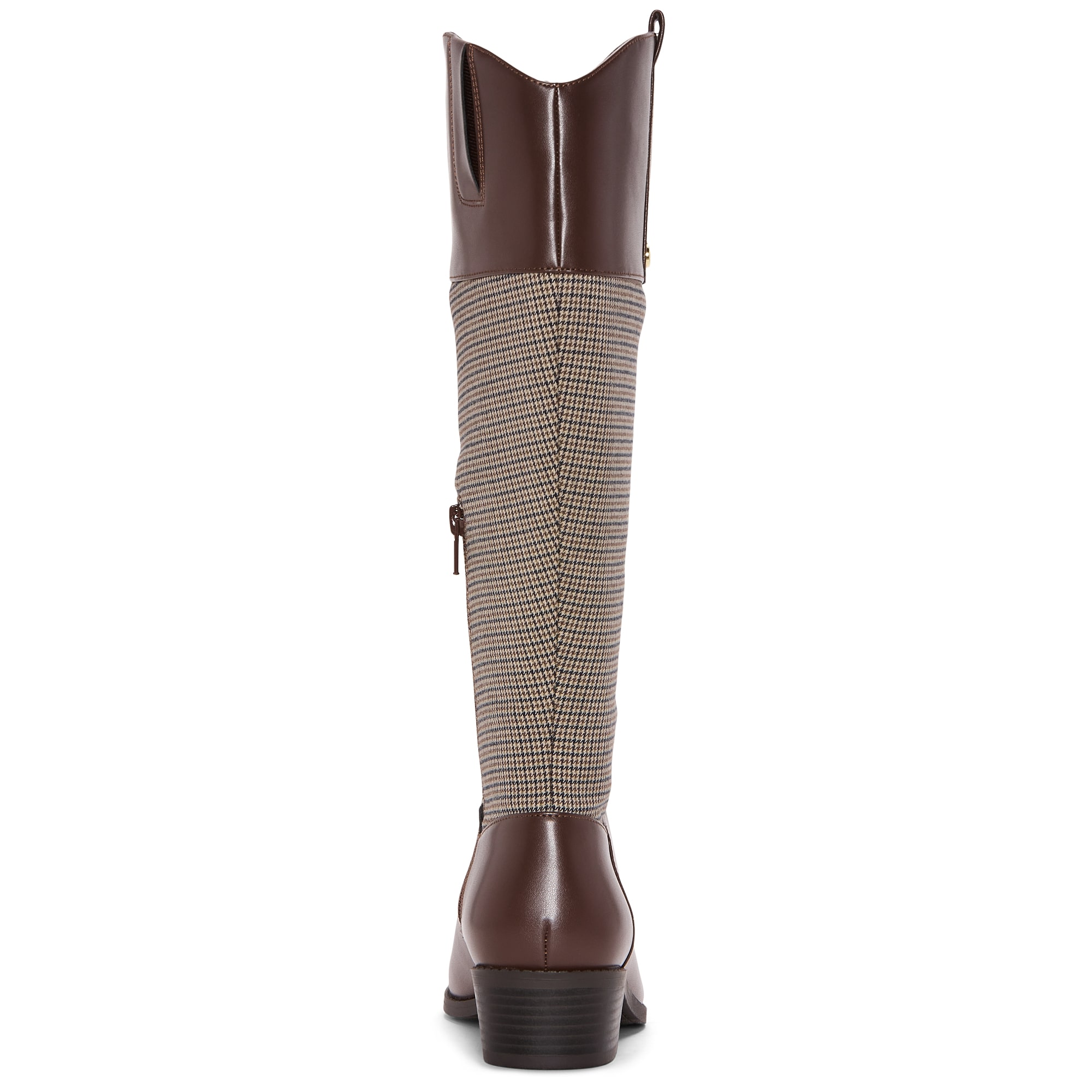 Liz Claiborne Womens Tealing Stacked Heel Riding Boots