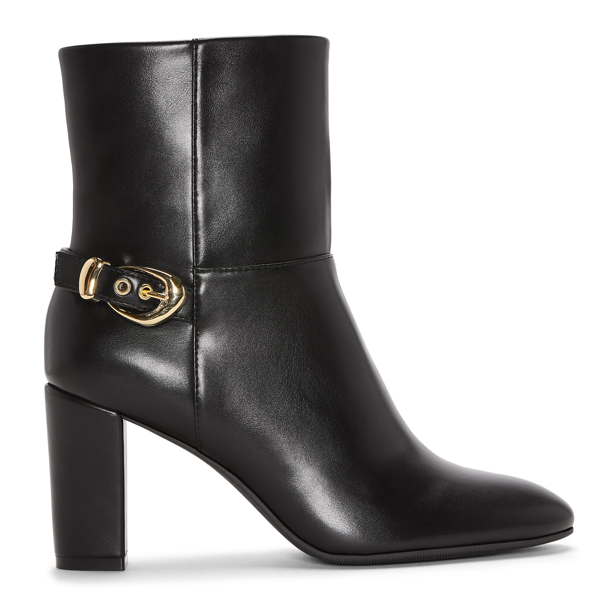 Liz Claiborne Womens Newton Block Heel Booties