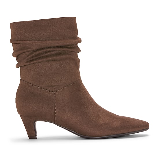 Unisa Womens Hinto Sculptural Heel Slouch Boots