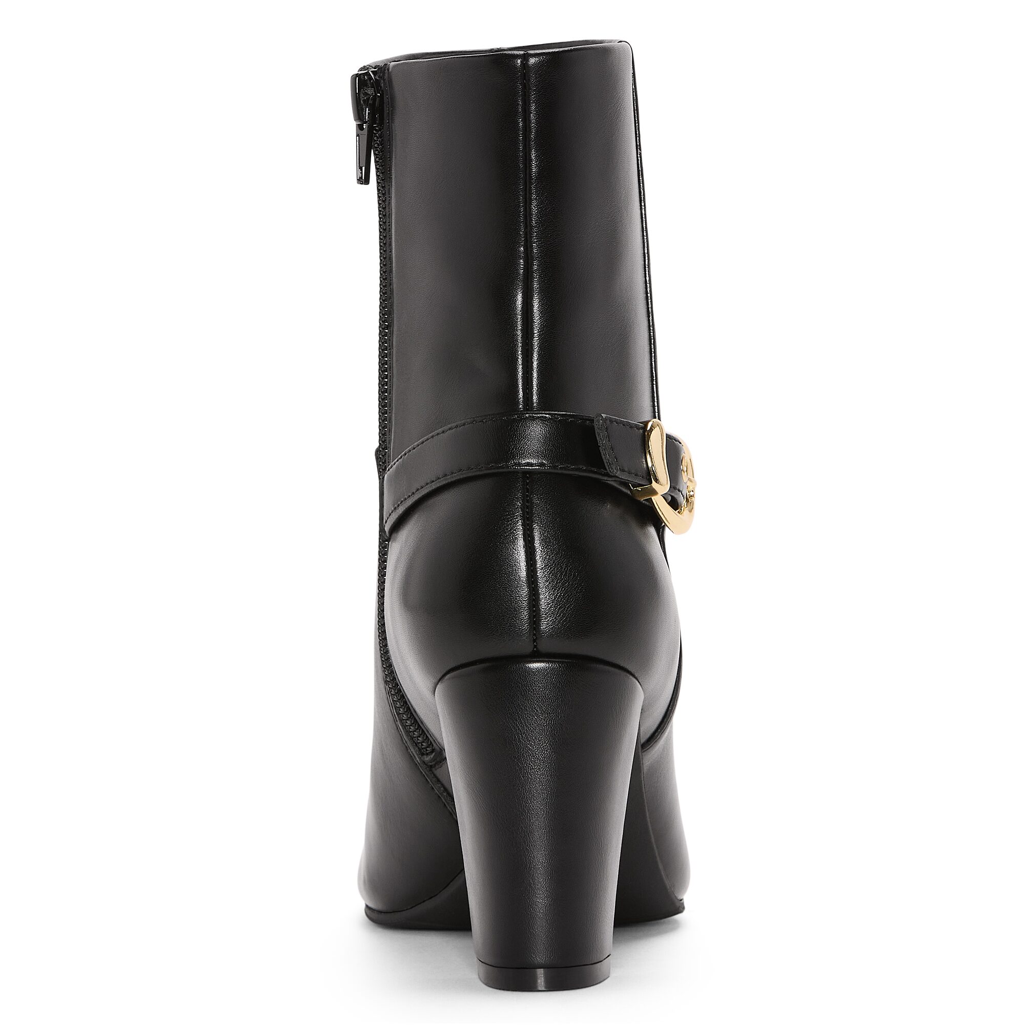 Liz Claiborne Womens Newton Block Heel Booties