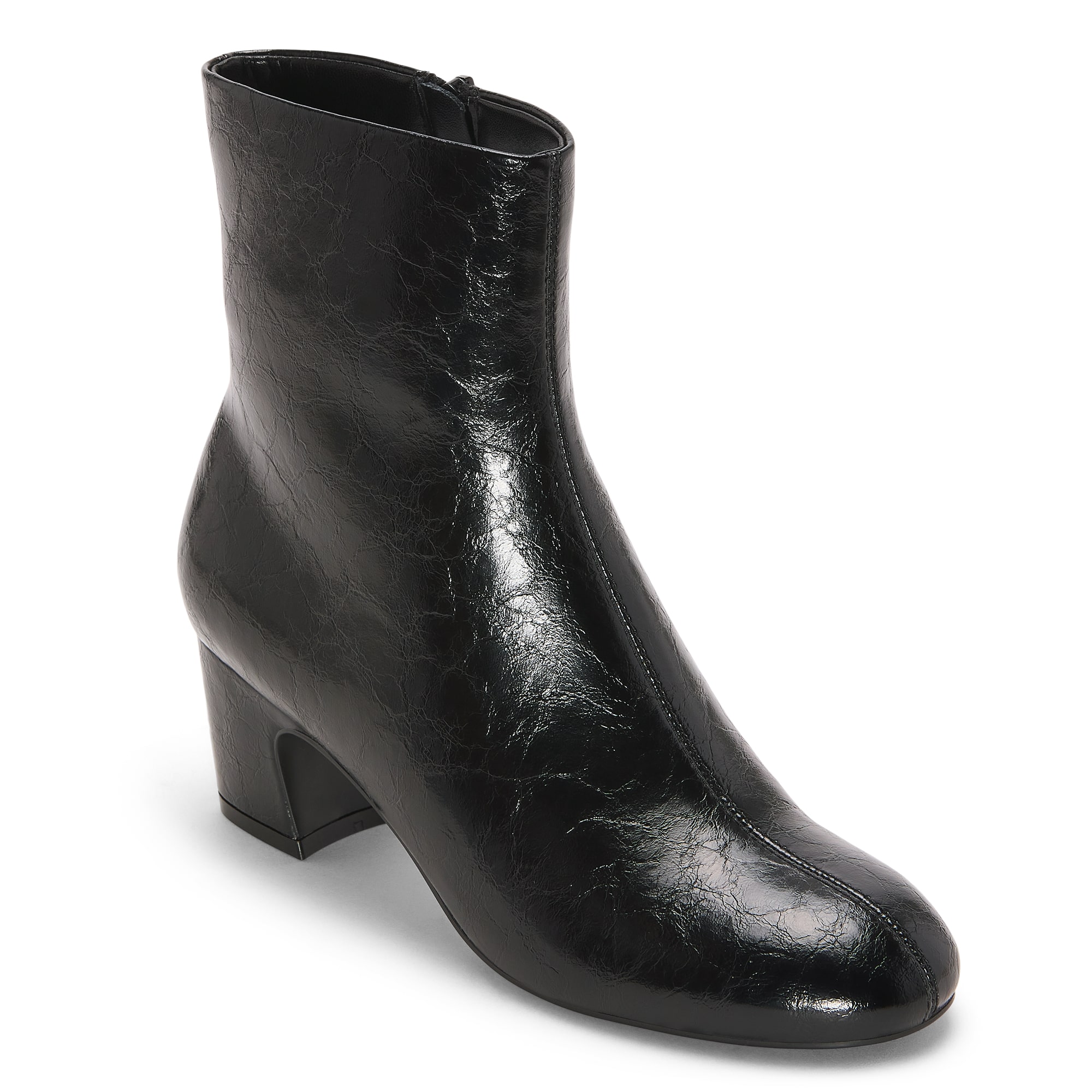 Liz Claiborne Womens Nursery Stacked Heel Booties