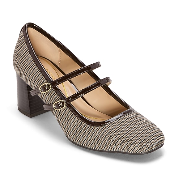Liz Claiborne Perth Womens Square Closed Toe Stacked Heel Pumps