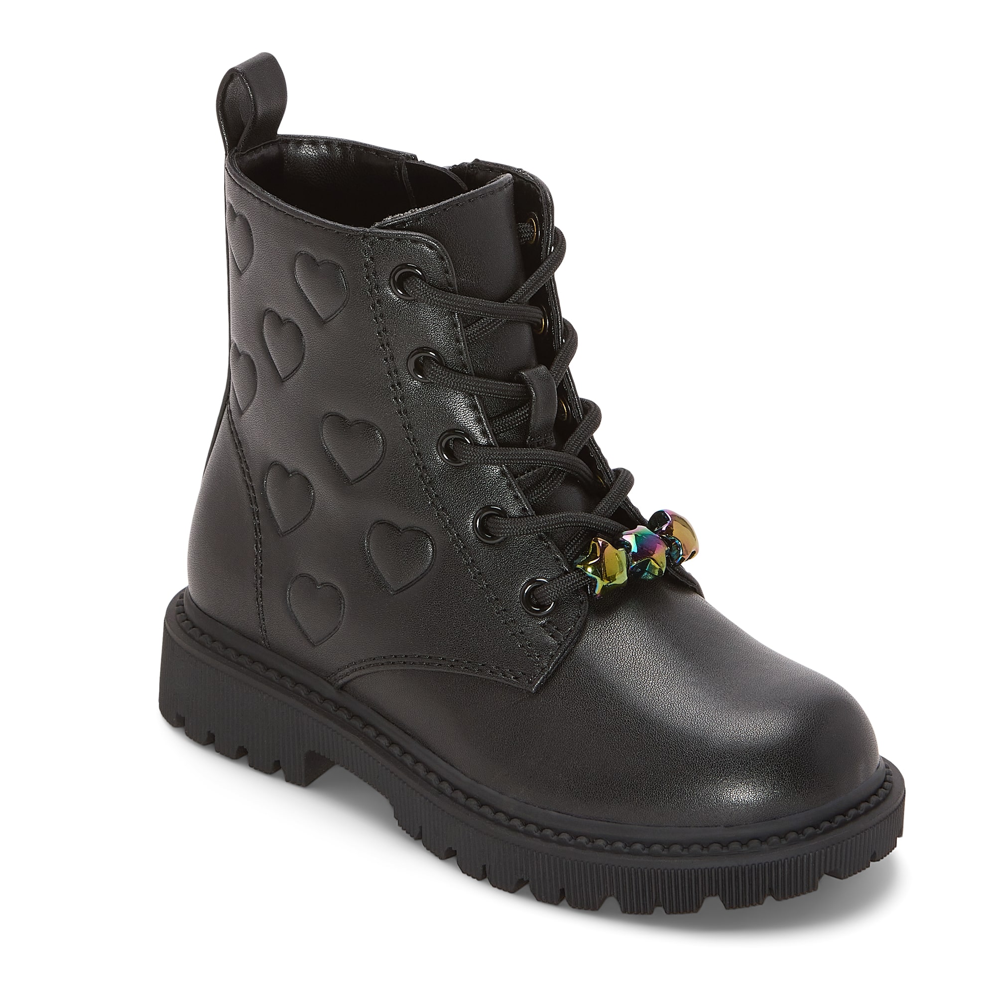 Thereabouts Little & Big Kid Girls Harmony Block Heel Combat Boots
