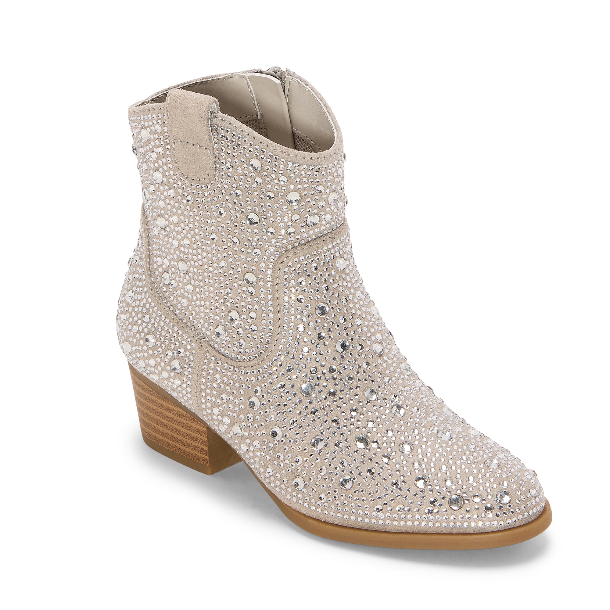 Christie & Jill Little Big Kid Girls Angel Block Heel Dress Boots