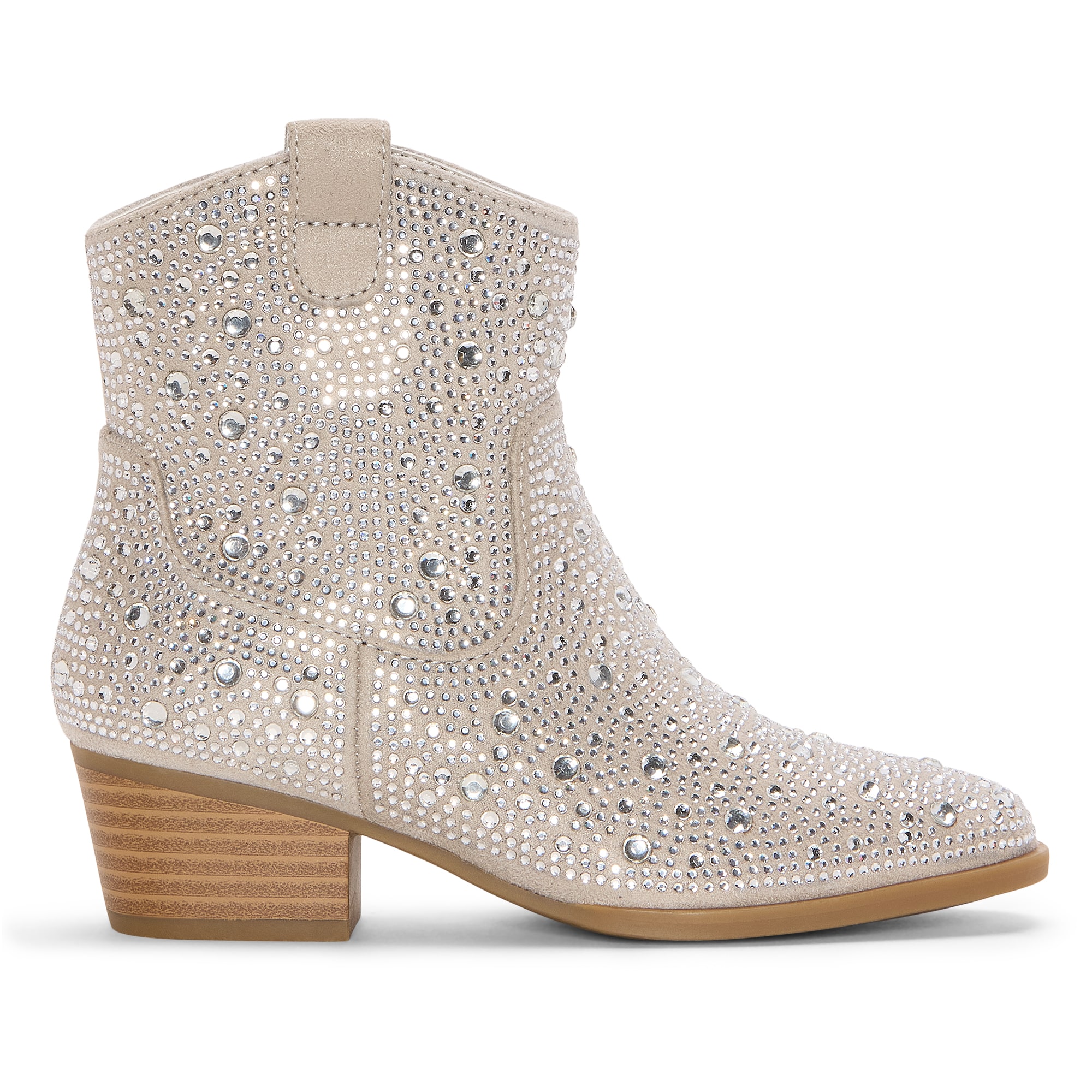 Christie & Jill Little Big Kid Girls Angel Block Heel Dress Boots