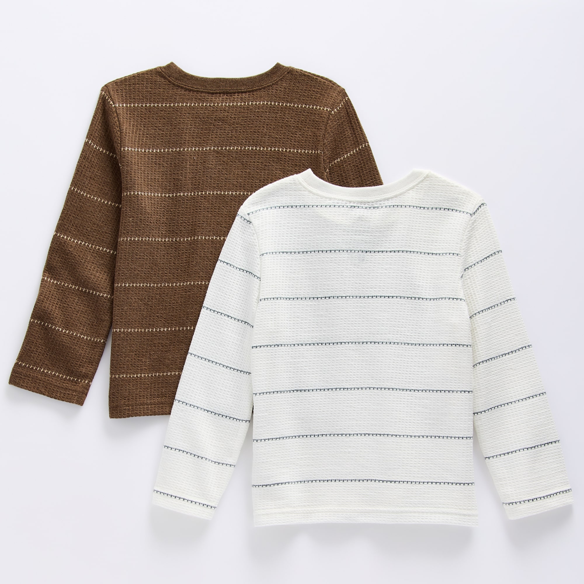 Okie Dokie Toddler & Little Boys Crew Neck Long Sleeve 2-pc. T-Shirt