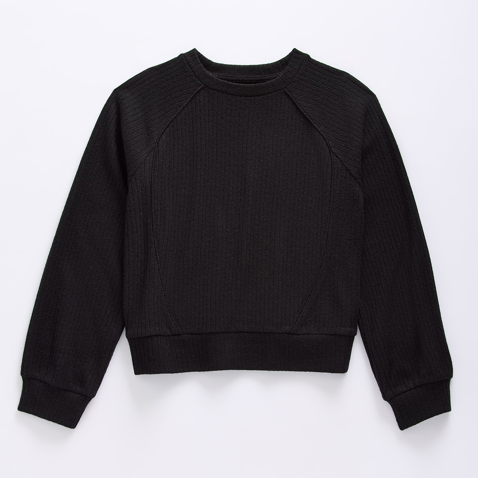 Thereabouts Little & Big Kid Girls Round Neck Long Sleeve T-Shirt