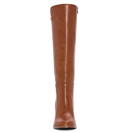 Unisa Womens Leavit Stacked Heel Dress Boots