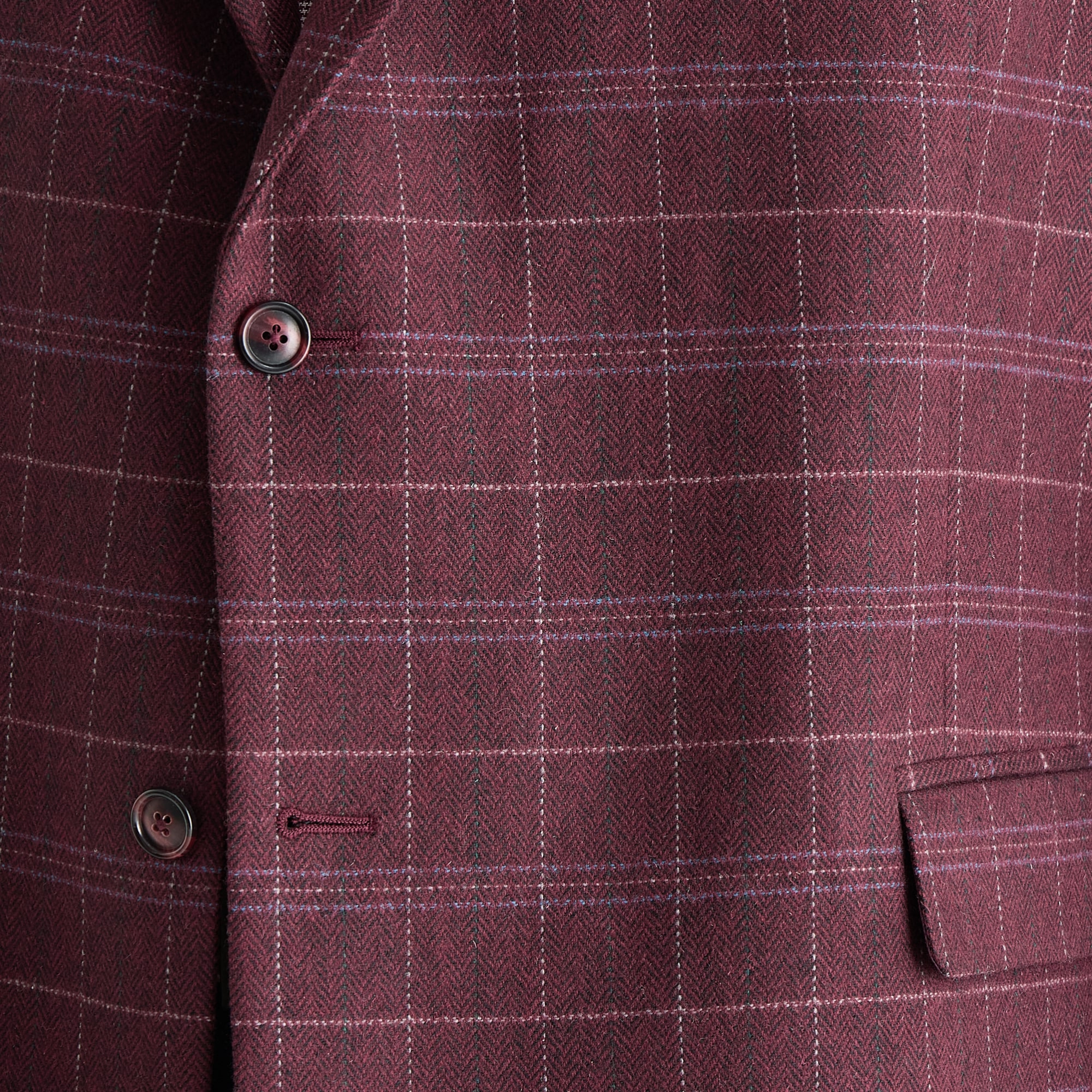 Stafford Mens Big and Tall Plaid Classic Fit Sport Coat