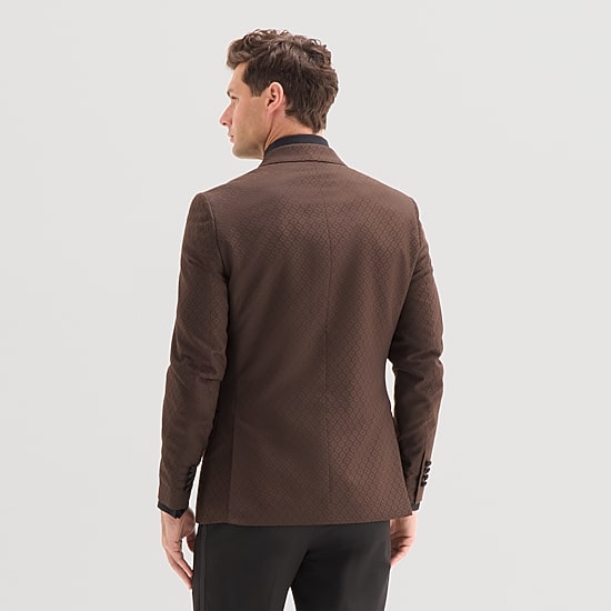 J. Ferrar Evening Edition Mens Medallion Slim Fit Tuxedo Jacket