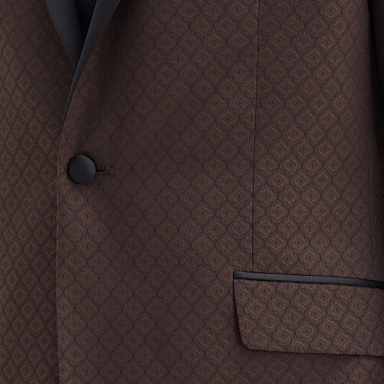 J. Ferrar Evening Edition Mens Medallion Slim Fit Tuxedo Jacket