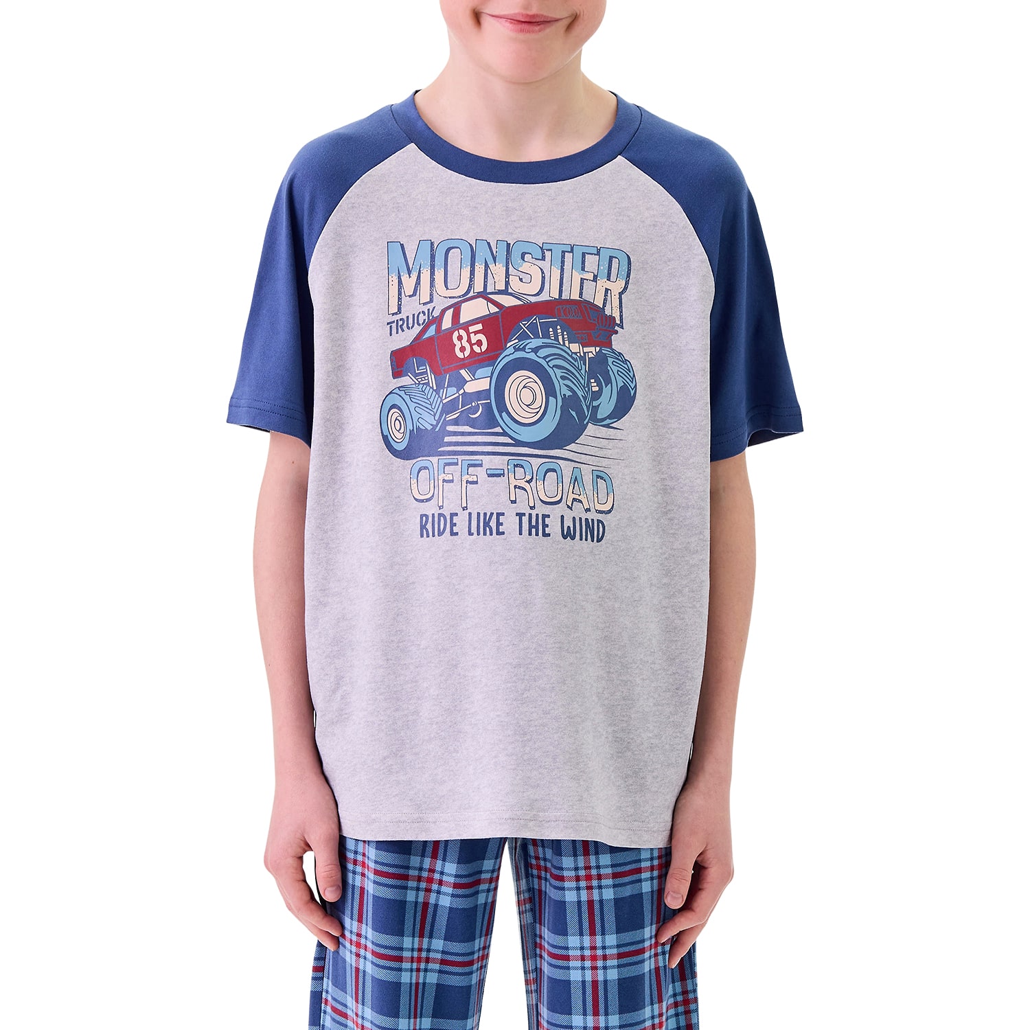 Dream Big Peace Out Little & Kid Boys Crew Neck Short Sleeve 3-pc. Pajama Set