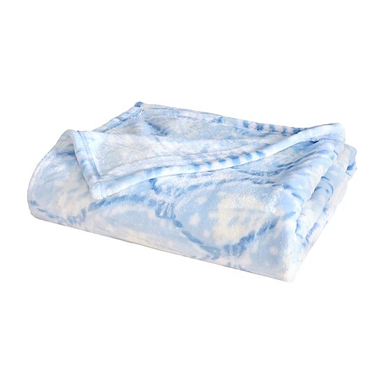 Awesome Home™ Holiday Glass Trees Plush Throw Midweight Throw