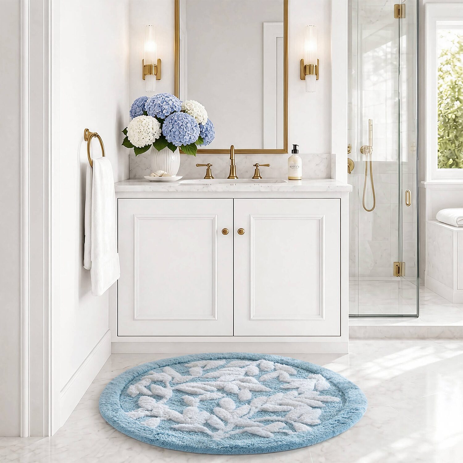 Madison Park Belle Cotton Tufted Bath Rug