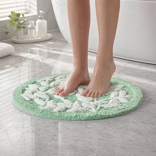 Madison Park Belle Cotton Tufted Bath Rug