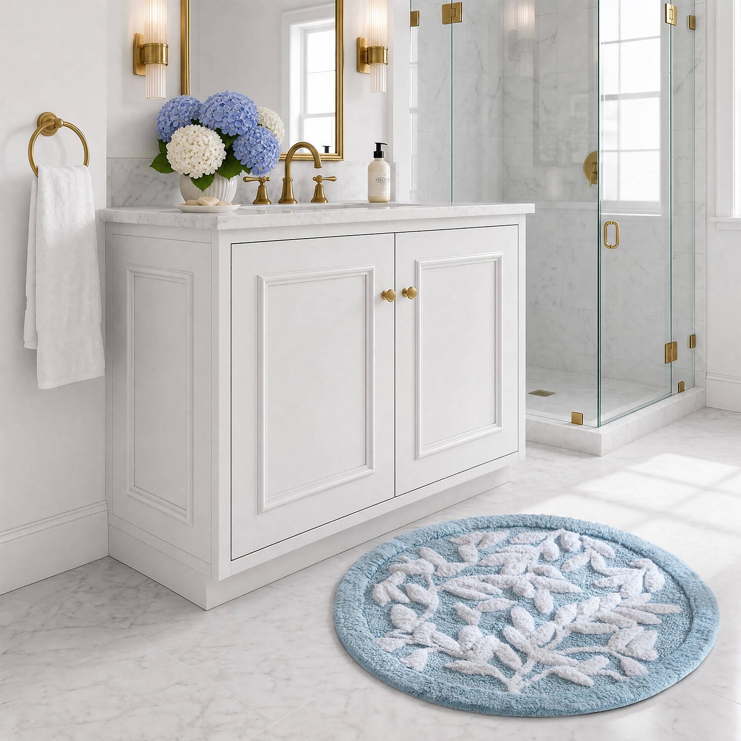 Madison Park Belle Cotton Tufted Bath Rug