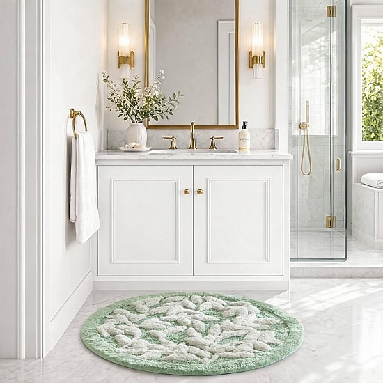 Madison Park Belle Cotton Tufted Bath Rug