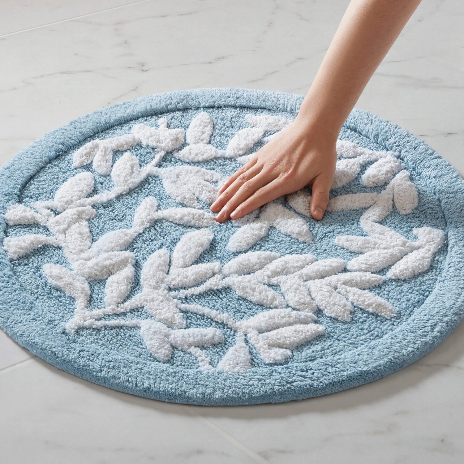 Madison Park Belle Cotton Tufted Bath Rug