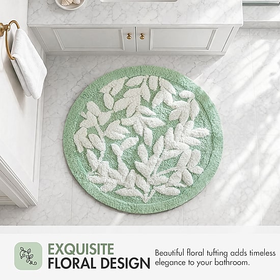 Madison Park Belle Cotton Tufted Bath Rug