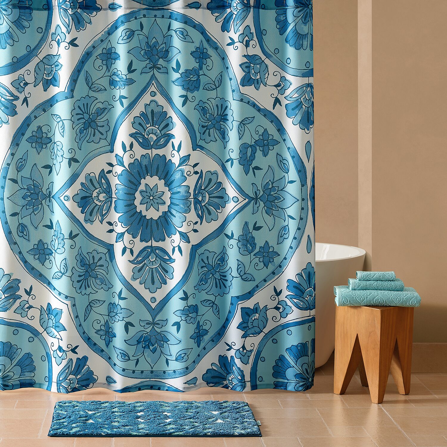 Jenny Martinez Cora Shower Curtain