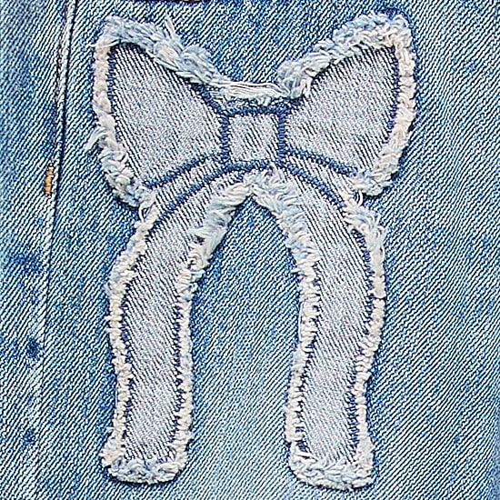 Okie Dokie Toddler & Little Girls Adjustable Waist Barrel Leg Jean