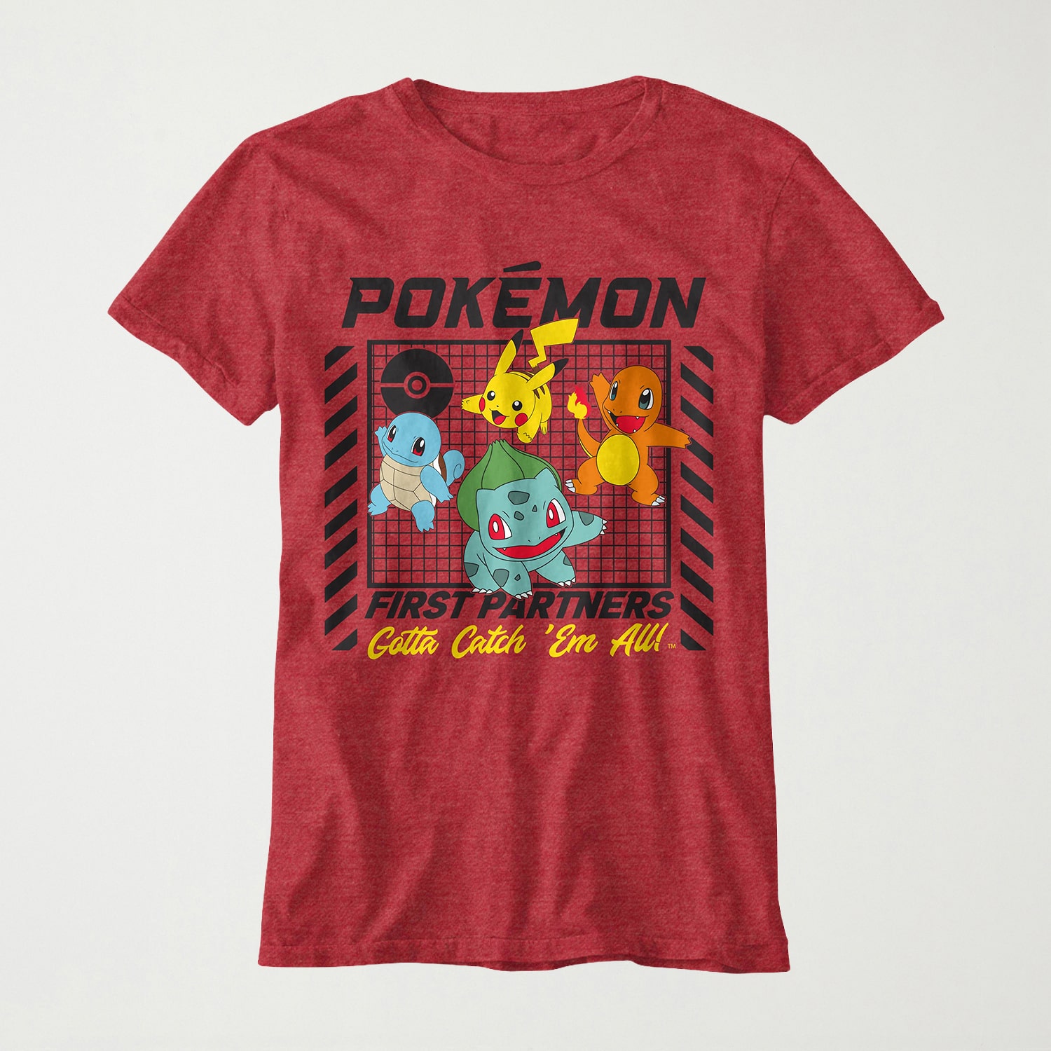 Little & Big Kid Boys Crew Neck Short Sleeve Regular Fit Pokemon Graphic T-Shirt