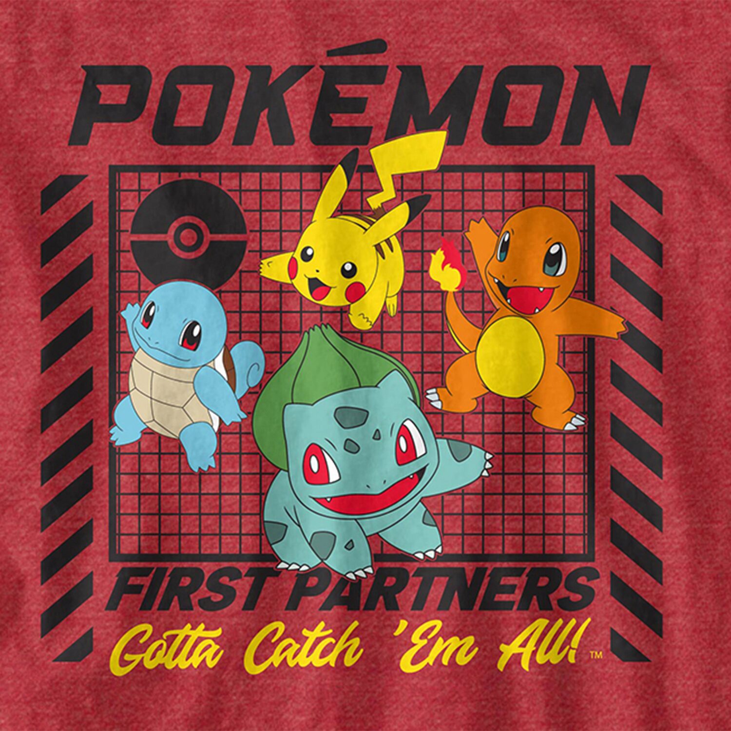 Little & Big Kid Boys Crew Neck Short Sleeve Regular Fit Pokemon Graphic T-Shirt