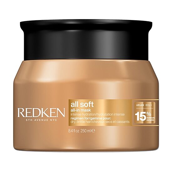 Redken Redken All Soft All-In-One Hydration Mask 8.4 Oz. Hair Mask 8.5 oz.