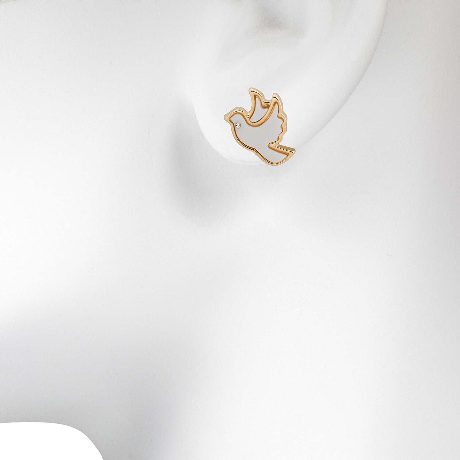 Bijoux Bar Womens Glass Star 2 Pair Earring Set
