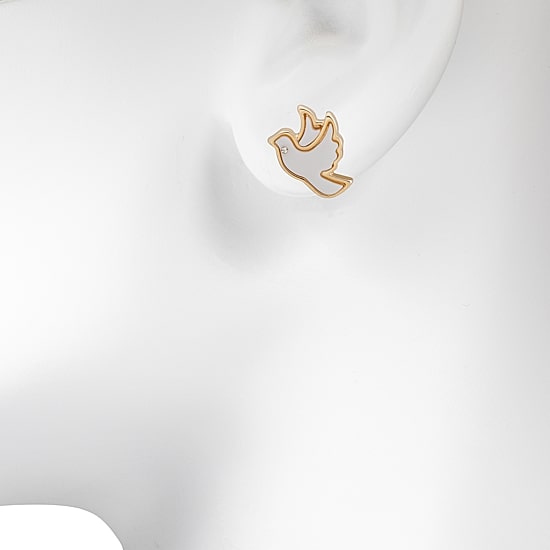 Bijoux Bar Womens Glass Star 2 Pair Earring Set