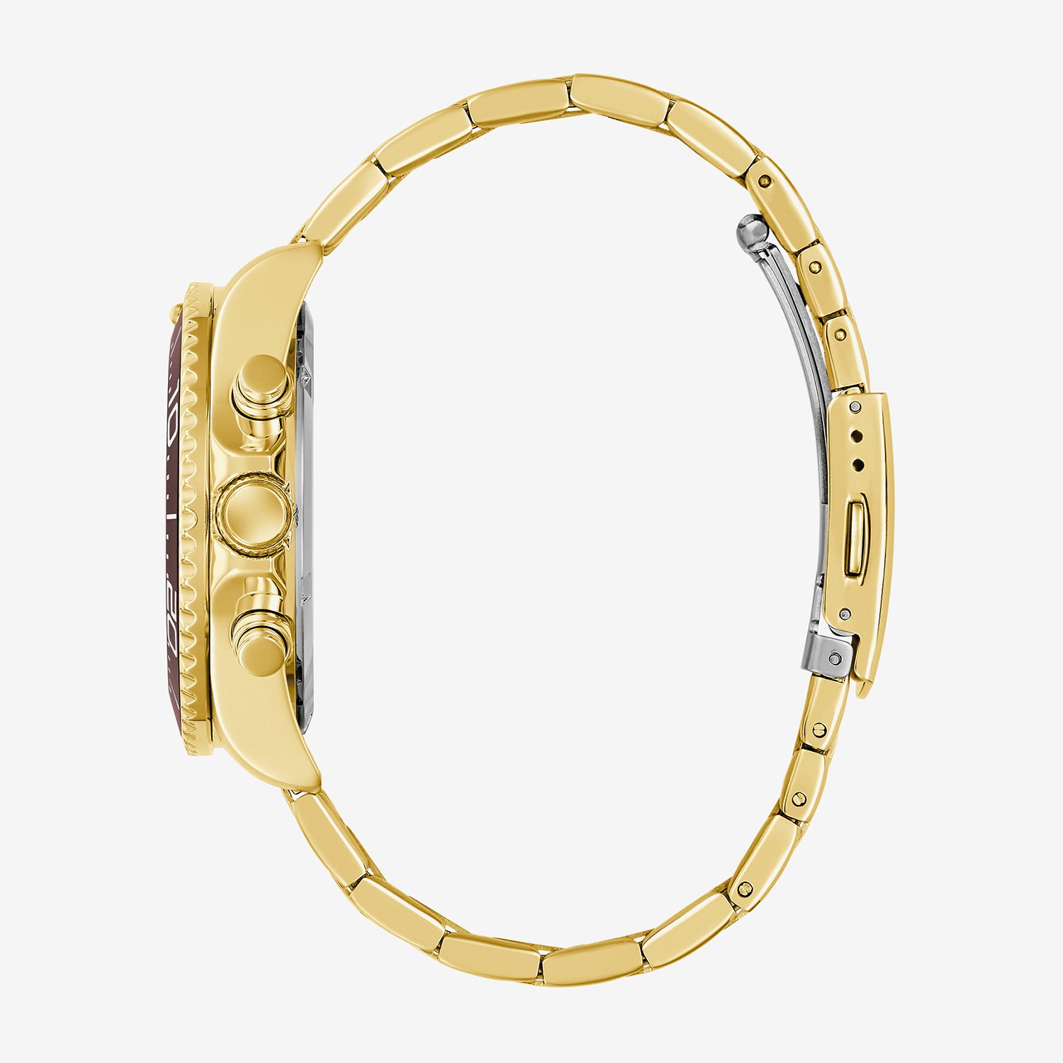 Caravelle Designed By Bulova Aqualuxx Mens Chronograph Gold Tone Stainless Steel Bracelet Watch 44b136