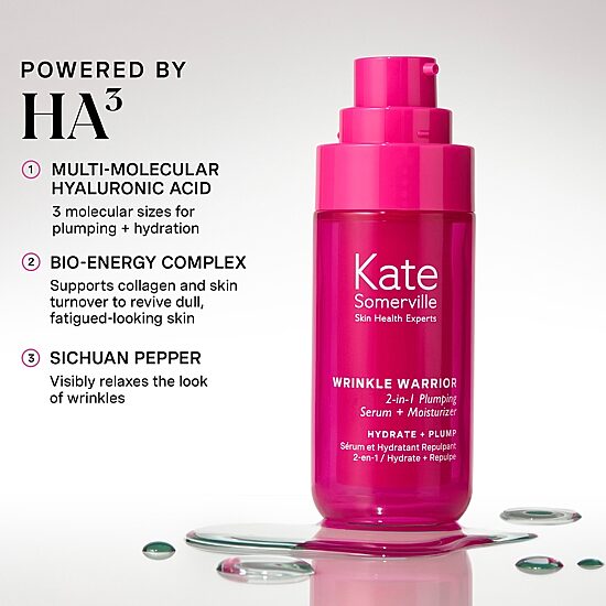 Kate Somerville Wrinkle Warrior® 2-In-1 Plumping Serum + Facial Moisturizer