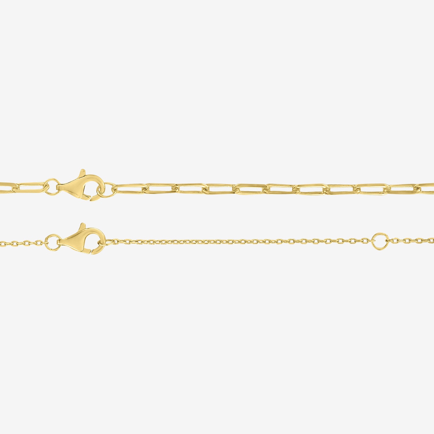 Yes Please! (G-H / Si2-I1) Womens Diamond Accent Lab Grown White Diamond 14K Gold Over Brass 2-pc. Necklace Set