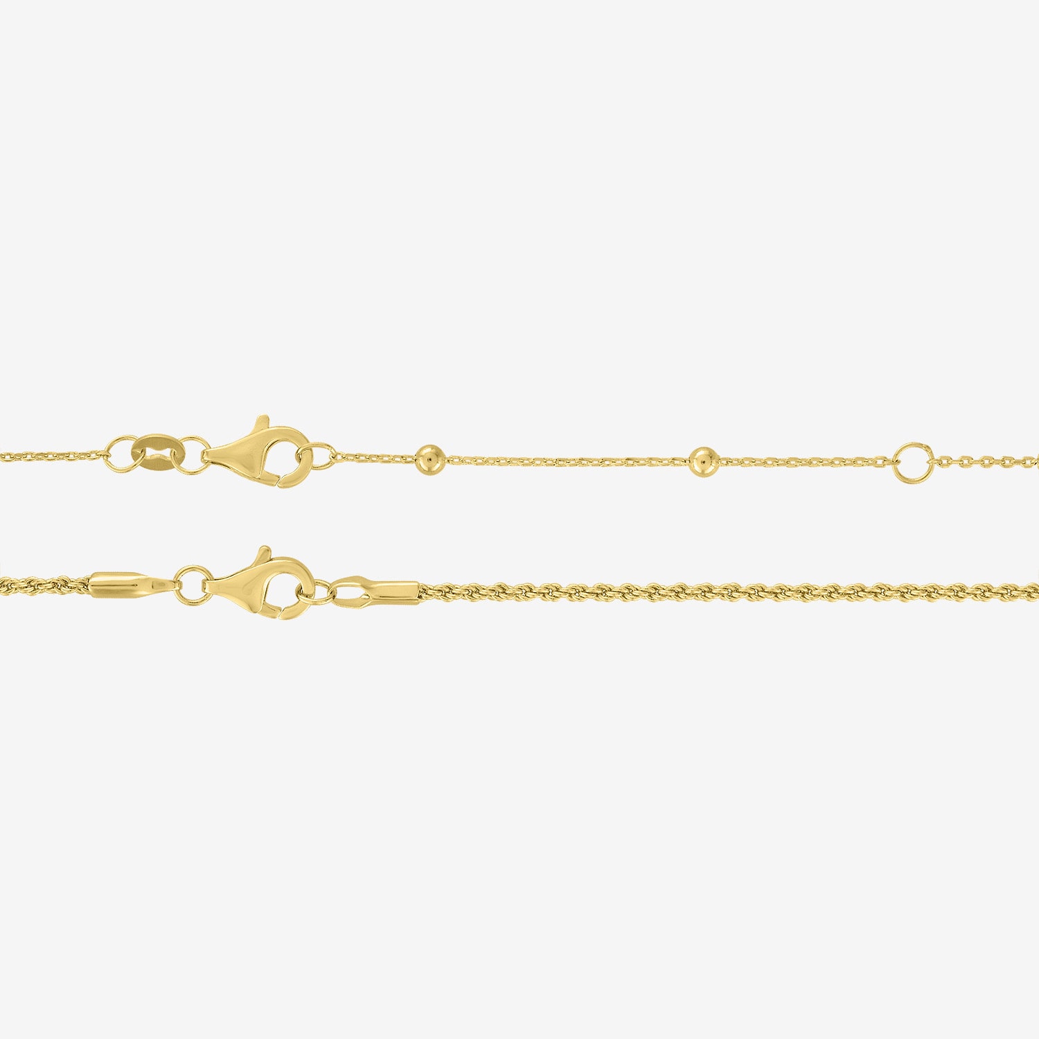 Yes Please! (G-H / Si2-I1) Womens Diamond Accent Lab Grown White Diamond 14K Gold Over Brass 2-pc. Necklace Set