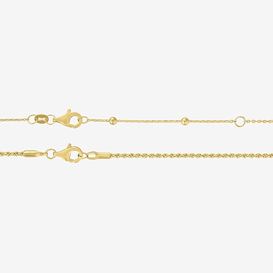 Yes Please! (G-H / Si2-I1) Womens Diamond Accent Lab Grown White Diamond 14K Gold Over Brass 2-pc. Necklace Set